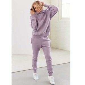 Champion Lavender Hoodie Jogger Set